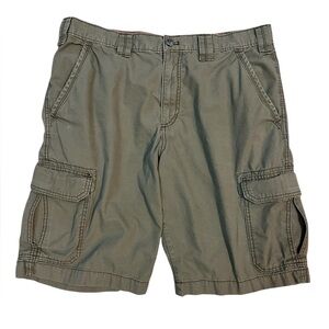 Eddie Bauer Cargo Shorts Rip Stop Flap Pockets Casual Outdoors Hiking size 36